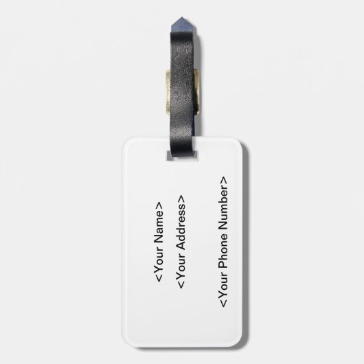 Étiquette À Bagage Accueil php geek (Dos Vertical)