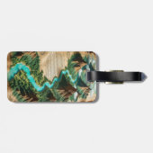 Étiquette À Bagage Acrylic Keychain (Dos horizontal)