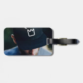 Étiquette À Bagage Acrylique personnalisable (Dos horizontal)