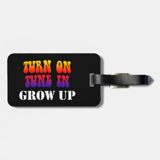 Étiquette À Bagage Activer le réglage dans la croissance (Dos horizontal)