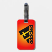 Étiquette À Bagage Addicité (Dos Vertical)