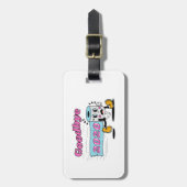 Étiquette À Bagage Adieu 2020 - C’est enfin terminé (Devant Vertical)