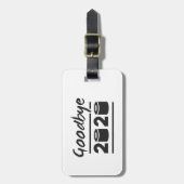 Étiquette À Bagage Adieu papier toilette 2020 - c’est fini (Devant Vertical)