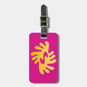 Étiquette À Bagage Adinkra (paix) (Devant Vertical)