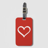 Étiquette À Bagage Adinkra (Patience) (Devant Vertical)