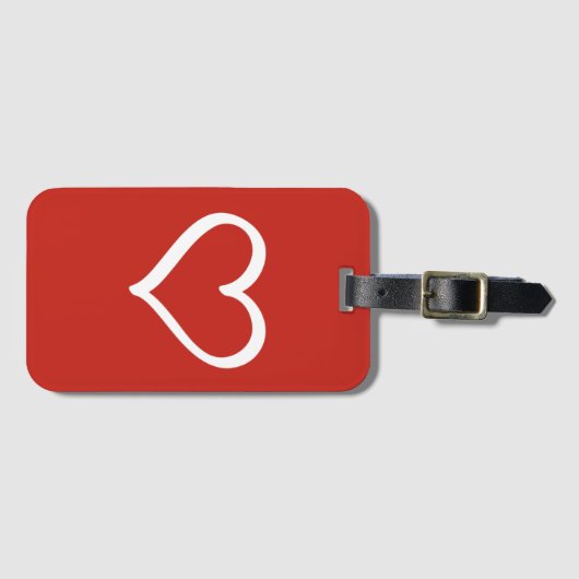 Étiquette À Bagage Adinkra (Patience) (Devant Horizontal)