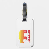 Étiquette À Bagage Adirondacks Bear (Dos Vertical)