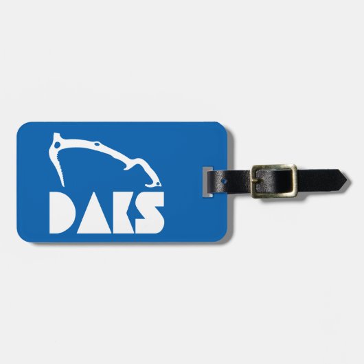 Étiquette À Bagage Adirondacks Ice Escalade (Devant horizontal)