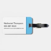 Étiquette À Bagage Adorable Stance Supergirl (Dos horizontal)