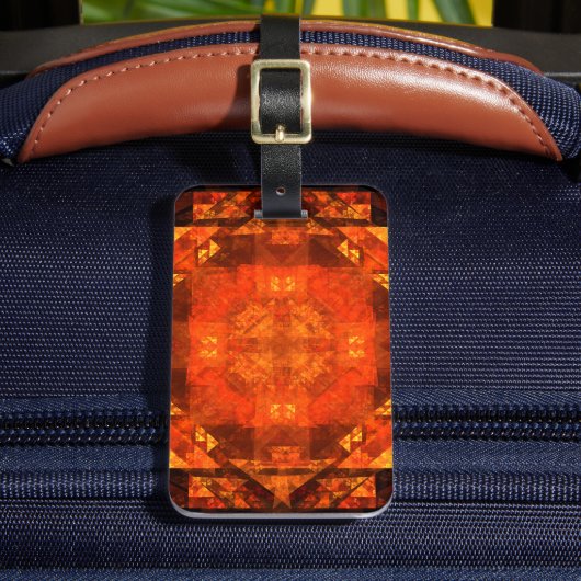 Étiquette À Bagage Adresse artistique Abstraite Bénédiction (Insitu Rectoal 2)