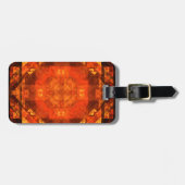 Étiquette À Bagage Adresse artistique Abstraite Bénédiction (Devant horizontal)