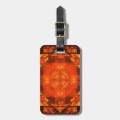 Étiquette À Bagage Adresse artistique Abstraite Bénédiction (Devant Vertical)