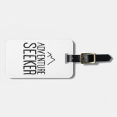 Étiquette À Bagage Adventure Seeker (Devant horizontal)