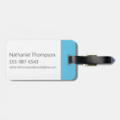 Étiquette À Bagage Adventure Time | BMO, Jake et Finn (Dos horizontal)