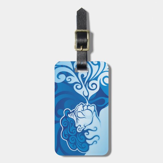 Étiquette À Bagage Aeolus (Devant Vertical)