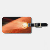 Étiquette À Bagage Aérocoque Avec Perpersévérance Rover Descente Vers (Devant horizontal)