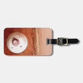 Étiquette À Bagage Aérocoque Avec Perpersévérance Rover Descente Vers (Devant horizontal)