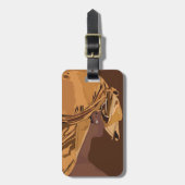 Étiquette À Bagage Aesthetic art Black man with durag artwork (Devant Vertical)