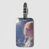 Étiquette À Bagage Aesthetic / Dark Fantasy Art (Devant Vertical)