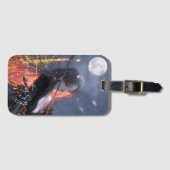 Étiquette À Bagage Aesthetic / Dark Fantasy Girl (Devant Horizontal)