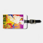 Étiquette À Bagage Affiche 1955 juste de l'Espagne Séville avril (Devant horizontal)