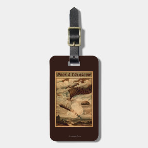 Étiquette À Bagage Affiche chaude de théâtre de cirque de ballon à