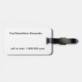 Étiquette À Bagage Affiche de bienvenue de Las Vegas (Dos horizontal)