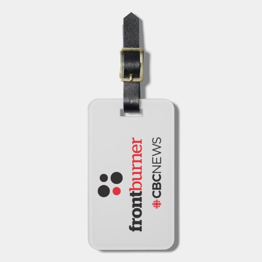 Étiquette À Bagage Affiche de la CBC Front Burner (Devant Vertical)