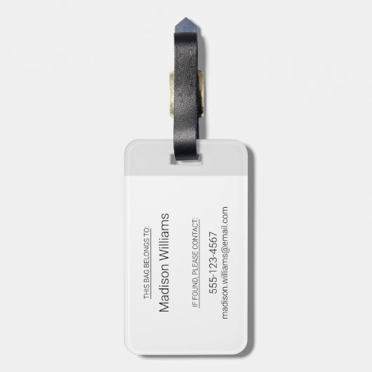 Étiquette À Bagage Affiche de la CBC Front Burner (Dos Vertical)