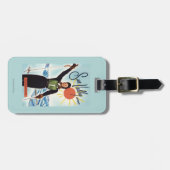 Étiquette À Bagage Affiche de publicité de Gretchen Fraser (Devant horizontal)