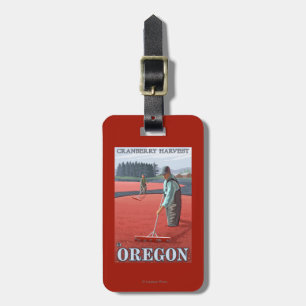 Étiquette À Bagage Affiche de Vintage voyage de récolte de marais de