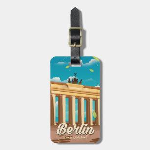 Étiquette À Bagage Affiche de voyage à Berlin