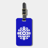 Étiquette À Bagage Affiche du logo bleu CBC 1986 (Devant Vertical)