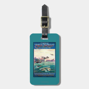 Étiquette À Bagage Affiche promotionnelle décommandée d'avion de
