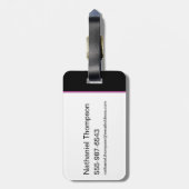 Étiquette À Bagage Affiche théâtrale Blue Beetle Scarab (Dos Vertical)