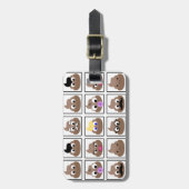 Étiquette À Bagage Afficher plusieurs faces (Devant Vertical)