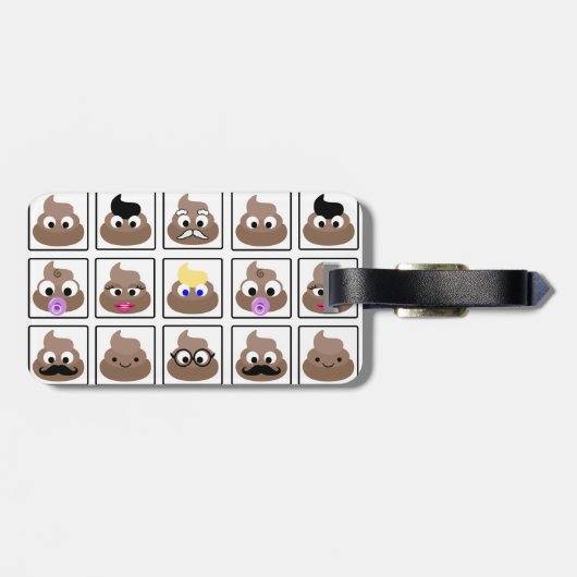 Étiquette À Bagage Afficher plusieurs faces (Dos horizontal)