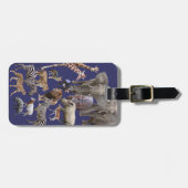 Étiquette À Bagage African Animals (Devant horizontal)