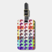 Étiquette À Bagage Africas (Devant Vertical)