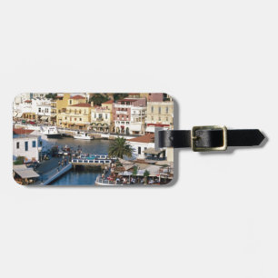 Étiquette À Bagage Agios Nikolaos Crète, Grèce