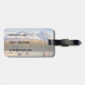 Étiquette À Bagage Agriculture de l'Alaska (Dos horizontal)