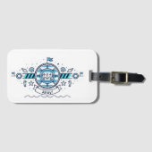 ÉTIQUETTE À BAGAGE AHOY (Devant Horizontal)