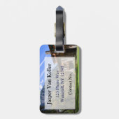 Étiquette À Bagage Ahwahnee (Dos Vertical)