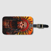 Étiquette À Bagage Ai Indian (Devant Horizontal)