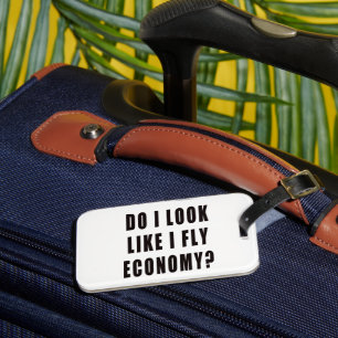 Étiquette À Bagage Ai-Je L'Air De Voler L'Économie ?