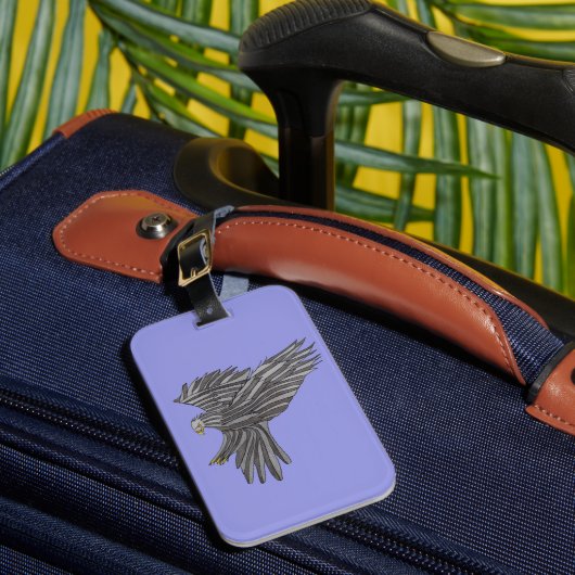 Étiquette À Bagage Aigle Bleu (Insitu Rectoal 1)