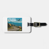 Étiquette À Bagage Aigle Blue Ridge Parkway (Devant horizontal)