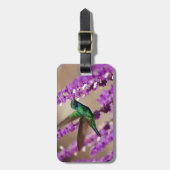 Étiquette À Bagage Ailes de colibri de Violet-oreilles de (Devant Vertical)