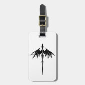 Étiquette À Bagage Ailes de dragon (Devant Vertical)