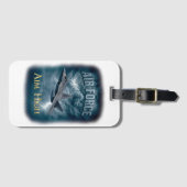 Étiquette À Bagage Air Force Aim High (Devant Horizontal)